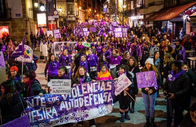 Manifestación del 8M Día Internacional de las Mujeres. MARIO TEJEDOR (24)