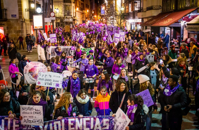 Manifestación del 8M Día Internacional de las Mujeres. MARIO TEJEDOR (25)