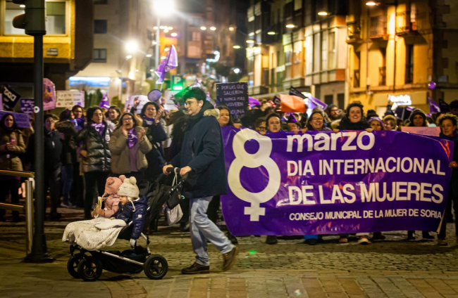 Manifestación del 8M Día Internacional de las Mujeres. MARIO TEJEDOR (29)
