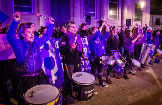 Manifestación del 8M Día Internacional de las Mujeres. MARIO TEJEDOR (41)