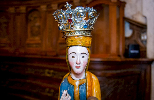 Entrega de las coronas a la Virgen de la Blanca. MARIO TEJEDOR (18)