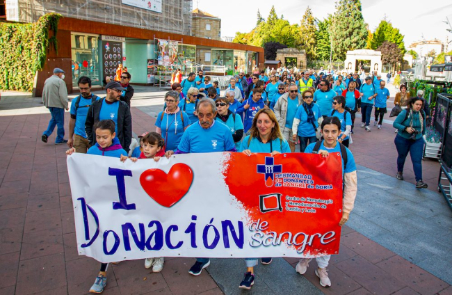 Marcha de la Hermandad de Donantes. MARIO TEJEDOR (16)