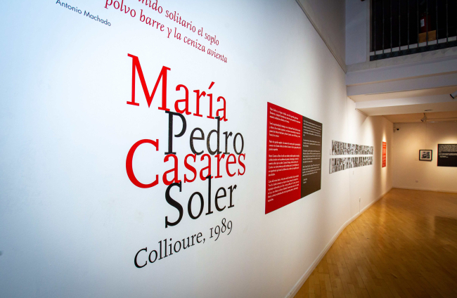 Exposición María Casares, Pedro Soler. Collioure 1989. MARIO TEJEDOR (5)
