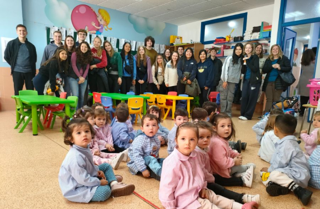 Intercambio de alumnos norteamericanos con el colegio Escolapios de Soria. HDS