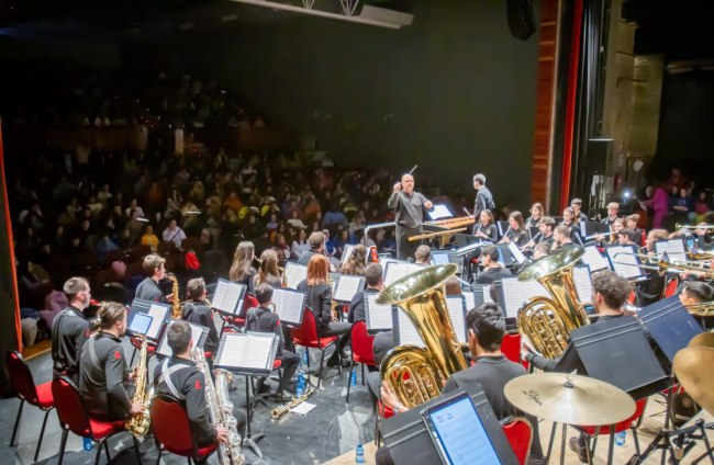 Concierto didáctico de la Banda Municipal de Música. MARIO TEJEDOR (8)