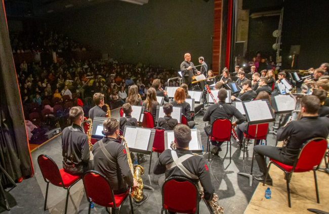 Concierto didáctico de la Banda Municipal de Música. MARIO TEJEDOR (9)