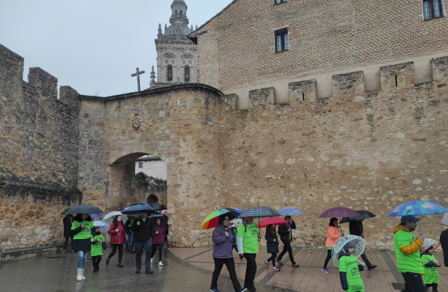 Marcha contra el Cáncer en El Burgo.-A. HERNANDO
