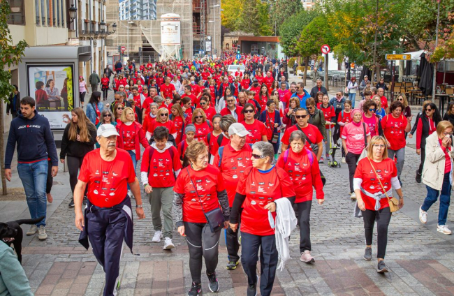 X Camino por Soria contra el cáncer. MARIO TEJEDOR (37)