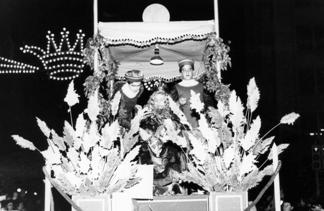 Año 1987, Cabalgata de Reyes en Soria