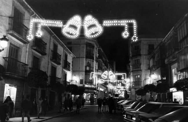 Año 1991, Luces de Navidad en Soria - Ana Isla