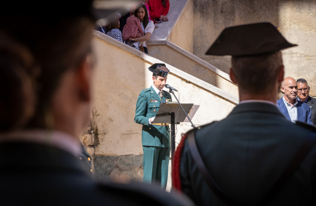 Celebración del 179 aniversario de la Guardia Civil en Soria.-GONZALO MONTESEGURO