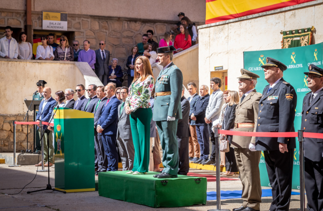 Celebración del 179 aniversario de la Guardia Civil en Soria.-GONZALO MONTESEGURO