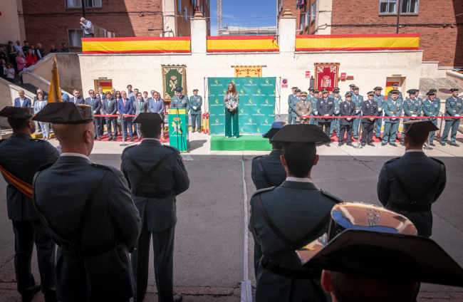 Celebración del 179 aniversario de la Guardia Civil en Soria.-GONZALO MONTESEGURO