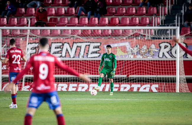 El Numancia se reencuentra con la victoria en casa después de dos meses. G.M.