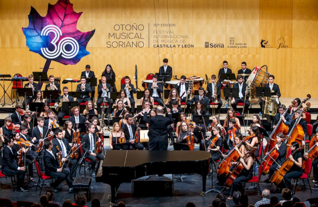 Concierto de la JOSS en el Otoño músical soriano. MARIO TEJEDOR (8)