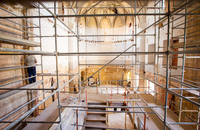 Obras en el Convento de Santa Clara. MARIO TEJEDOR (3)