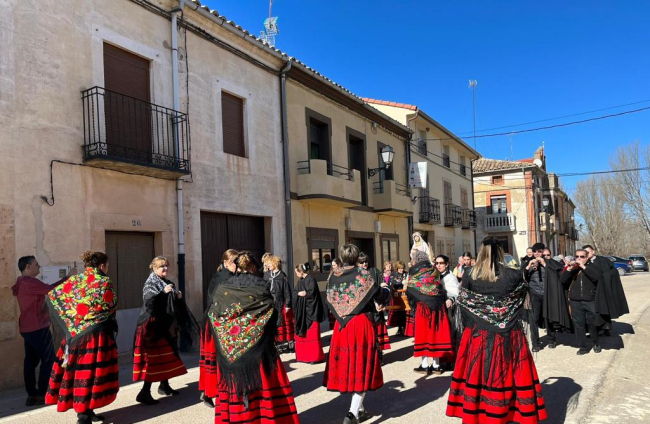 Celebración de Santa Águeda en Peñalba de San Esteban.-ANA HERNANDO