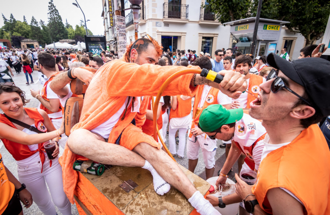 Las Bailas, como siempre junto al Duero, el último día de las fiestas de San Juan.