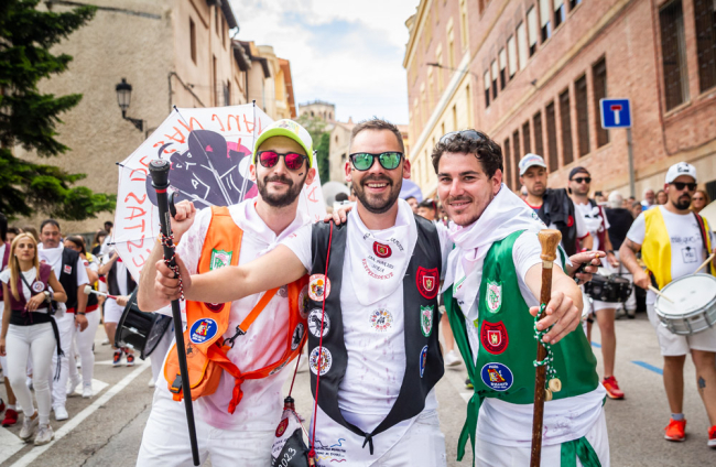 Las Bailas, como siempre junto al Duero, el último día de las fiestas de San Juan.