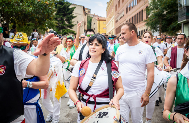 Las Bailas, como siempre junto al Duero, el último día de las fiestas de San Juan.