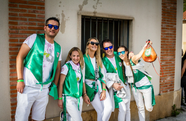 Las Bailas, como siempre junto al Duero, el último día de las fiestas de San Juan.