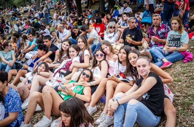 Las Bailas, como siempre junto al Duero, el último día de las fiestas de San Juan.