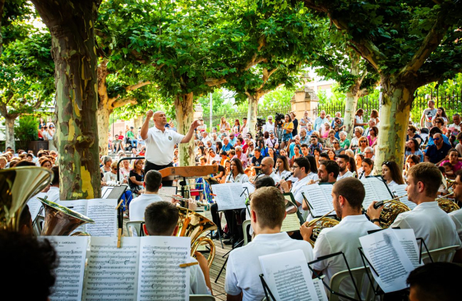 La Banda Municipal de Música de Soria actúa en La dehesa