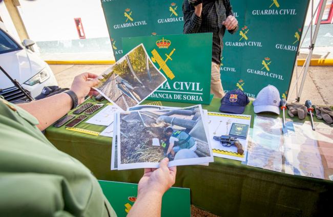 Alijo incautado por la Guardia civil en la Operación Bianca