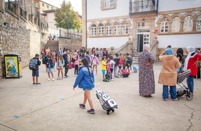 Los alumnos vuelven a las aulas