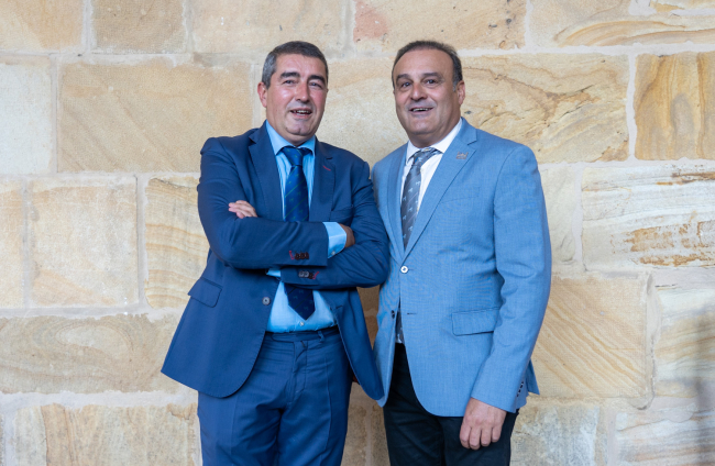 Fotos previas a la entrega de los Premios Numancia 2023.