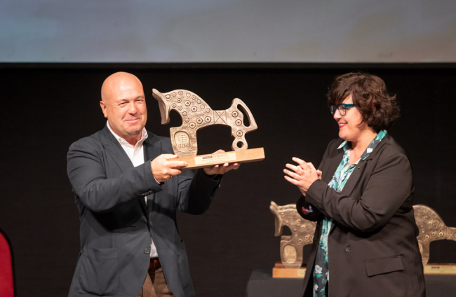 Ceremonia de entrega de los Premios Numancia que entrega Heraldo-Diario de Soria en la edición de 2023