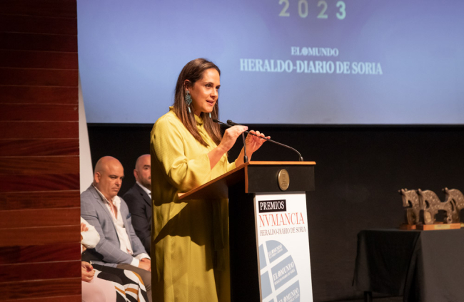 Ceremonia de entrega de los Premios Numancia que entrega Heraldo-Diario de Soria en la edición de 2023