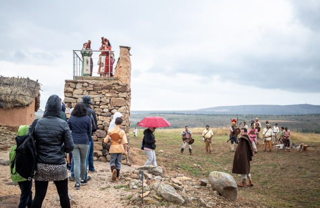 Numancia volvió a la vida de la mano de la recreación histórica de Tierraquemada.