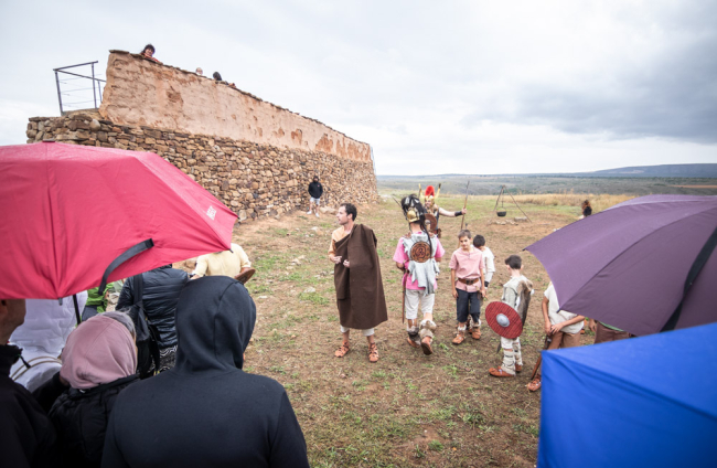 Numancia volvió a la vida de la mano de la recreación histórica de Tierraquemada.