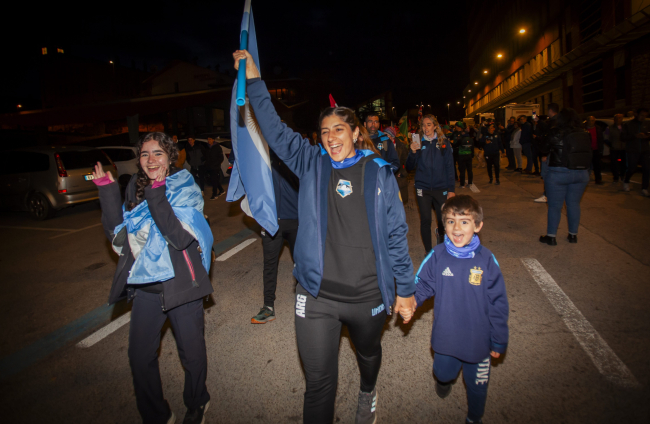 Desfile inaugural del campeonato