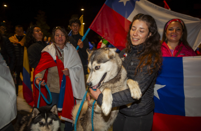 Desfile inaugural del campeonato