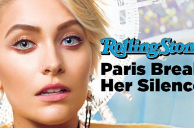 Paris Jackson, en la portada de 'Rolling Stone'.-