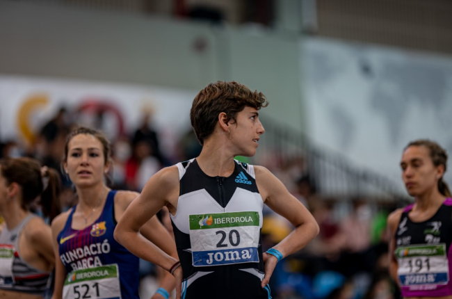 Marta Pérez en el Campeonato de España en pista cubierta 2022. VSM PHOTOEVENTS.