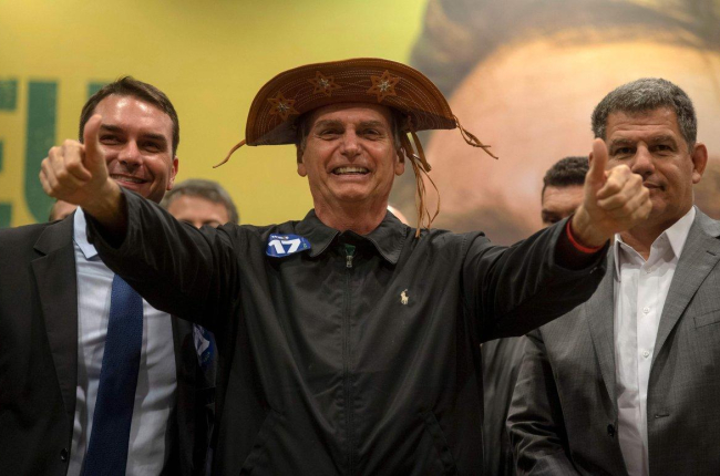 El candidato Jair Bolsonaro-MAURO PIMENTEL