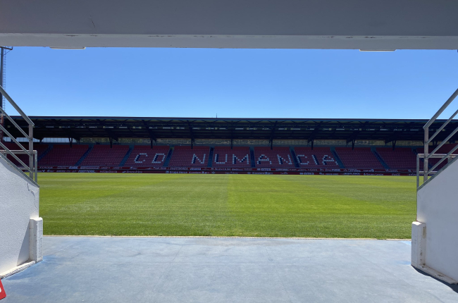 CD NUMANCIA El Numancia pone a punto los campos de Los Pajaritos y de