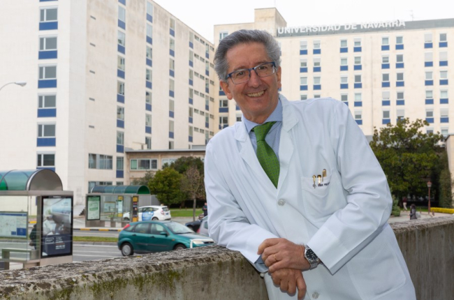 Jesús San Miguel Izquierdo, hematólogo y director médico de la Clínica Universitaria de Navarra. E. M.