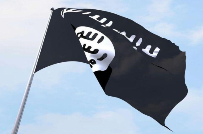 Bandera del Estado Islámico.-EL PERIÓDICO