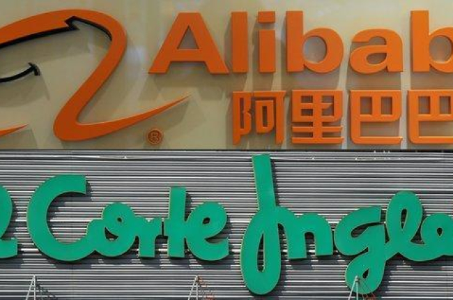 Alibaba y El Corte Inglés unen esfuerzos para competir con Amazon.-AFP