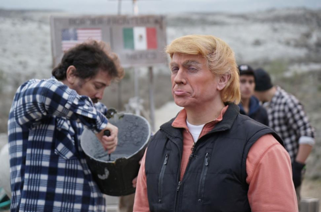 José Mota, como Donald Trump, en el especial de Fin de Año de TVE-1 'Operación: and the andaran'.-RTVE