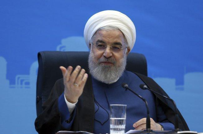 El presidente iraní, Hassan Rouhani.-AP / OFFICE OF THE IRANIAN PRESIDENCY