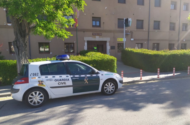 Vehículo de la Guardia Civil. HDS