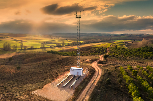 Torre de telecomunicaciones en Matanza instalada para el proyecto. HDS