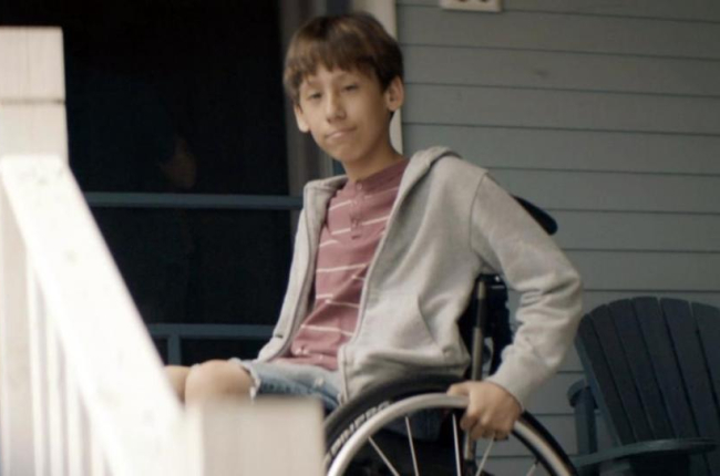Captura del vídeo 'Wheels', el anuncio canadiense que triunfa en internet.-