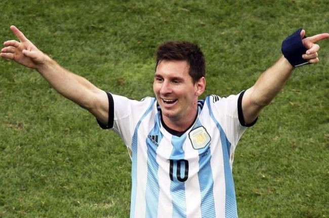 Leo Messi, con la selección argentina.-EFE / FERNANDO BIZERRA JR
