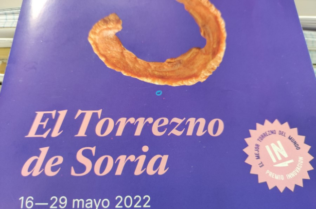 Detalle del cartel anunciador de las Jornadas Gastronómicas del Torrezno de Soria. HDS